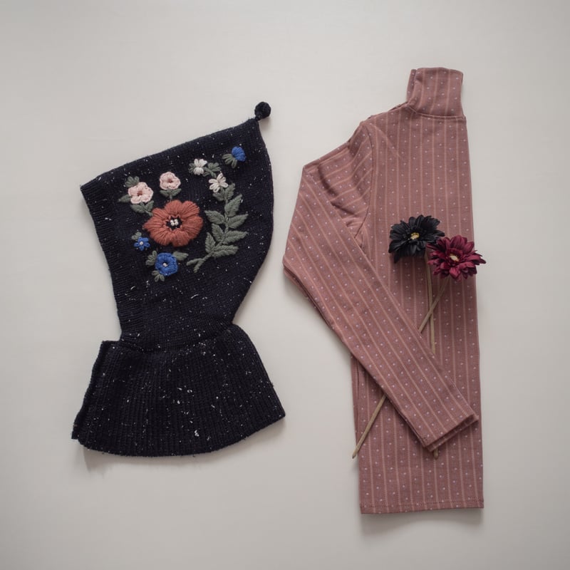 iver&isla / pima snap turtleneck - wallpaper la