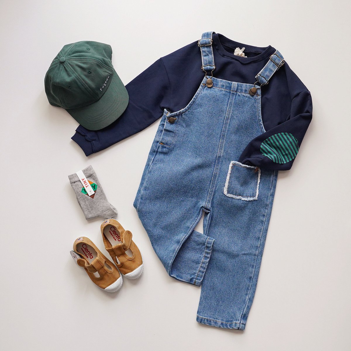 nixnut Dungaree Dark Jeans デニム 92 fit=scale-down,w=1200
