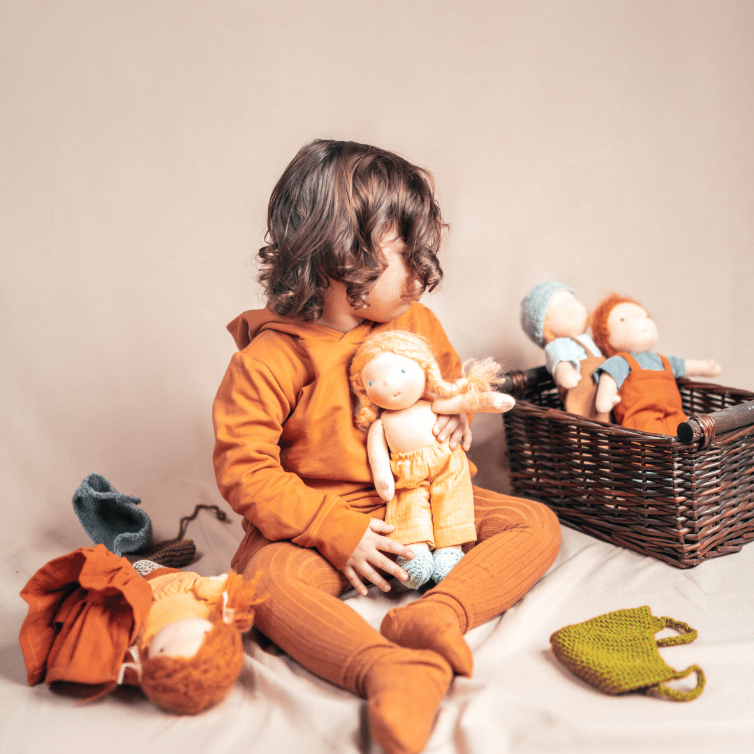 【6/25まで限定セール】ウォルドルフ人形　30cm ☆ ウォルドルフ人形 (30cm) 2種類 / chimpy toys | calme closet