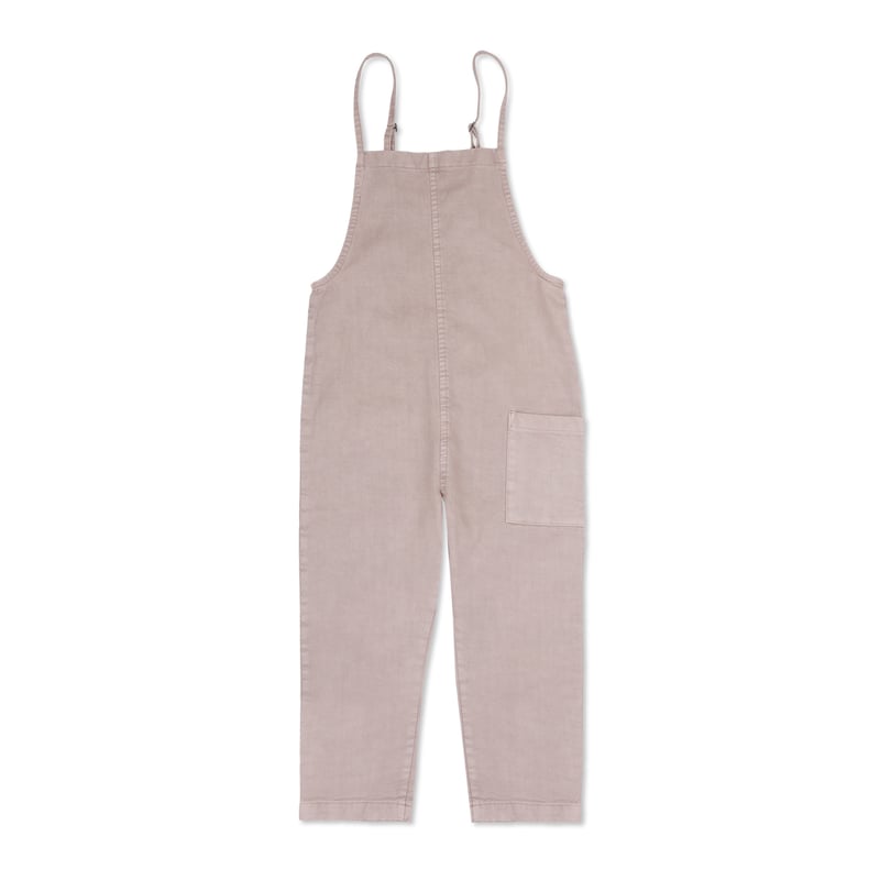 Phil&Phae twill loose dungarees★GROWN ☆Phil&Phae / Twill loose dungarees - dust - | c