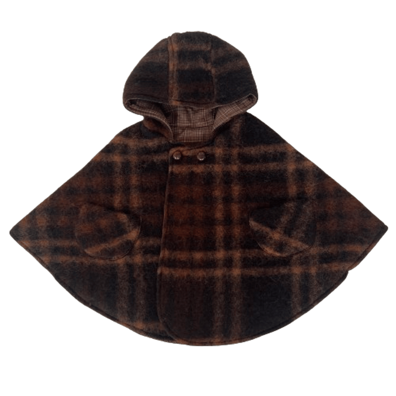 HELLO LUPO / N Poncho - Chestnut - | calme closet