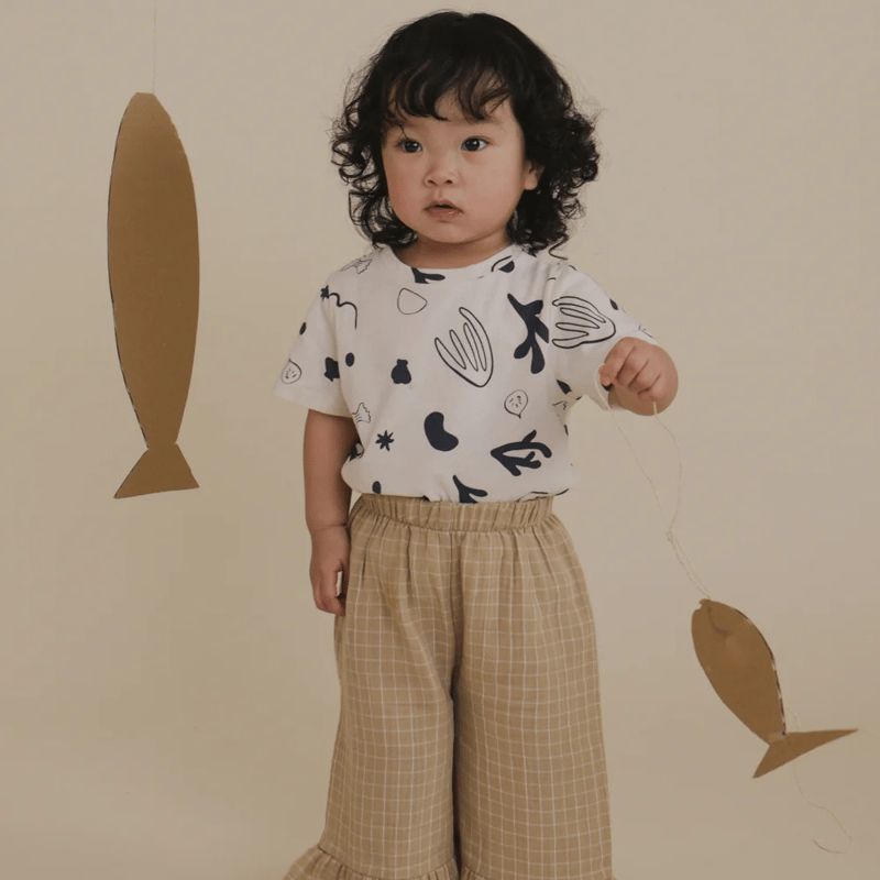 送料無料 通販 激安 organic zoo Cott Undyed T-Shirt Classic Capri / トップス