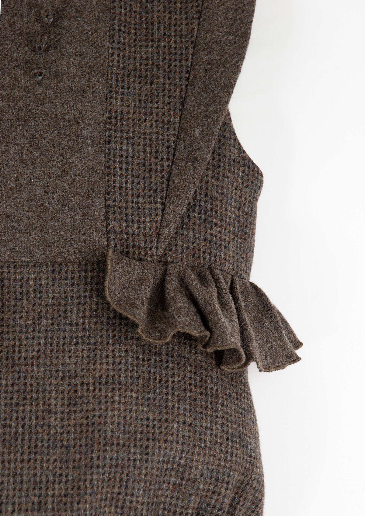 ロンパース・カバーオール popelin Woollen crossover romper suit