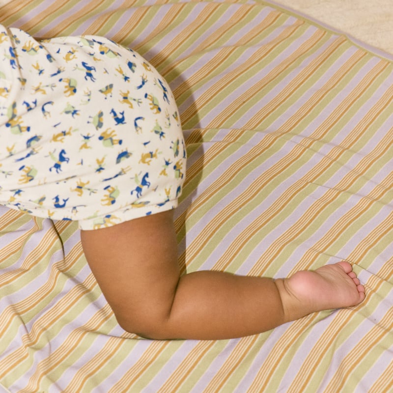 Misha&Puff / Baby Petit Collar Onesie - Marzipa