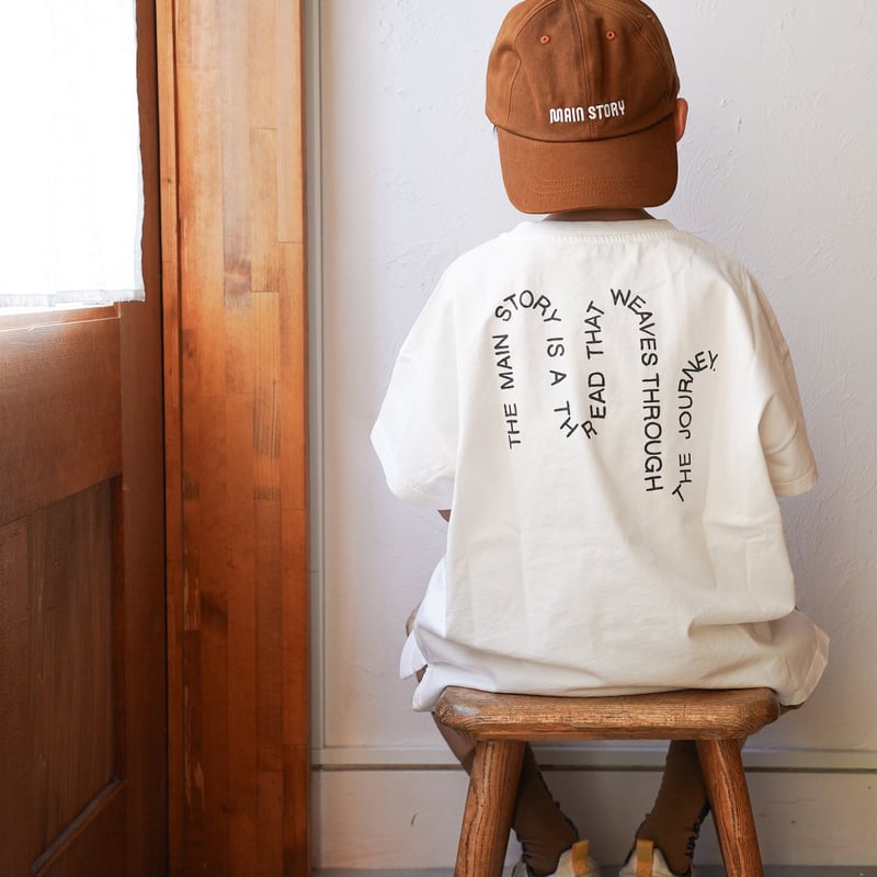 トップス main story 10Y main story / Oversized Tee - Blanc 10y | calme