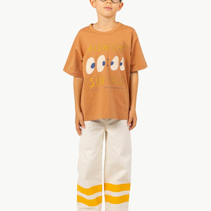 tinycottons / MIDNIGHT GRAPHIC TEE - brown | ca