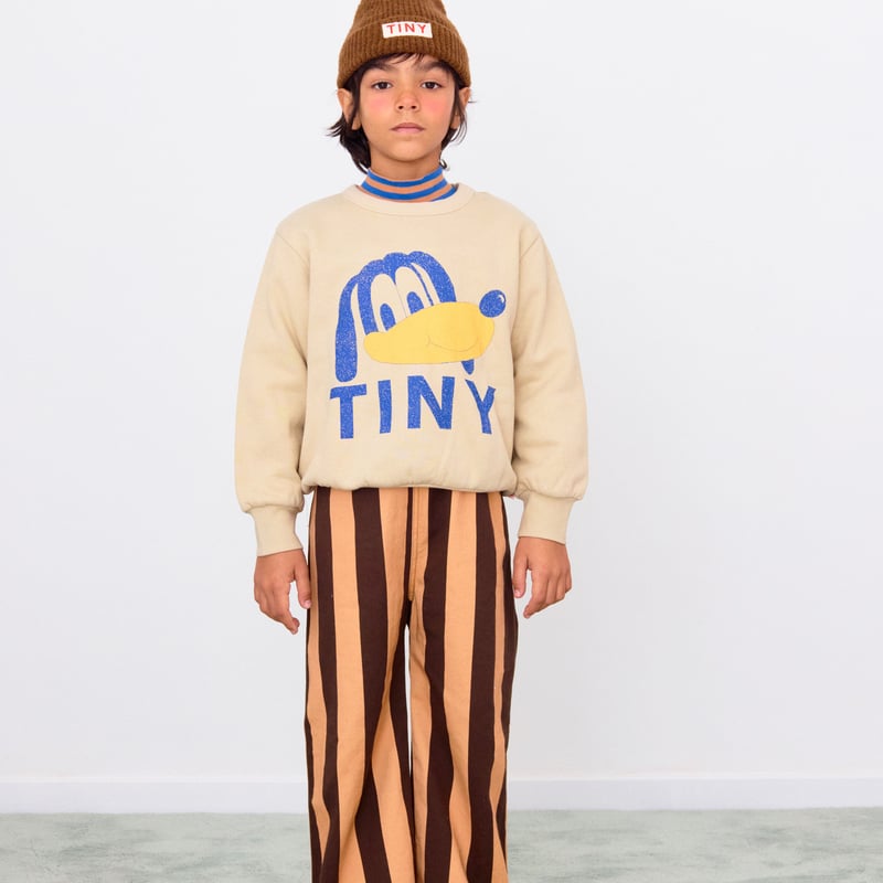 tiny cottons / TINY DOG GRAPHIC SWEATSHIRT (AW2