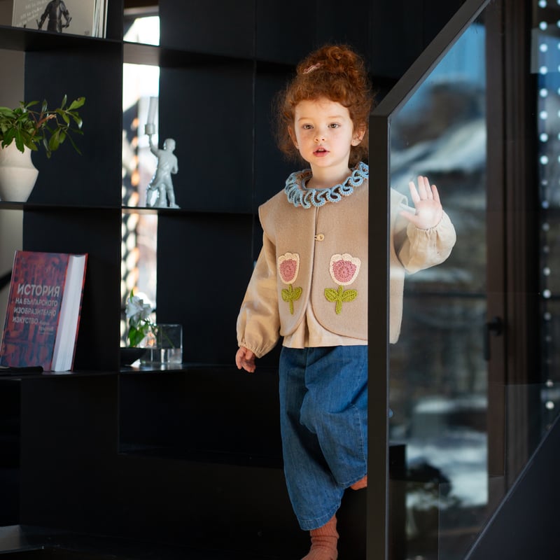 kalinka crochet vest 2-4y
