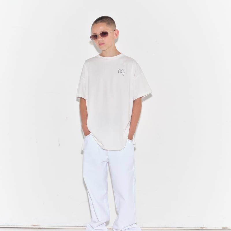 トップス main story 10Y main story / Oversized Tee - Blanc 10y | calme