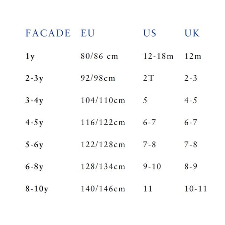 Façade / Bysis wide LS tee - Asphalt 1-2y,3-4y,6-8y