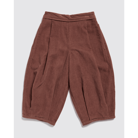 Little cotton clothes / Jessica Trousers Velvet in Nutmeg
