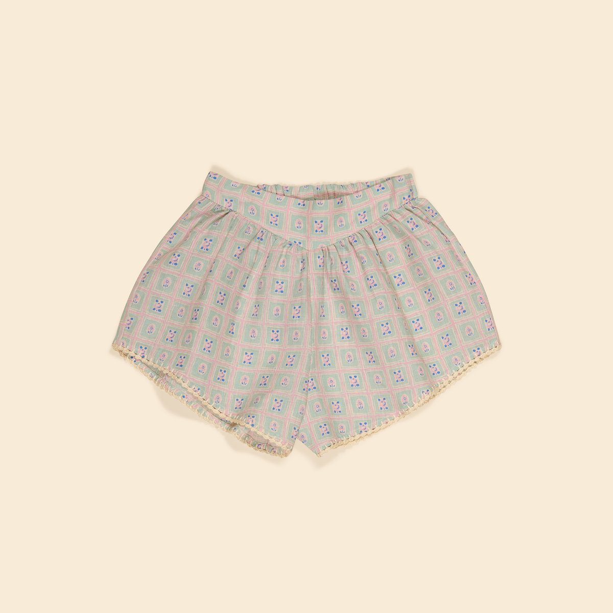 Apolina / Alice Shorts - Rosepanel Mint | calme