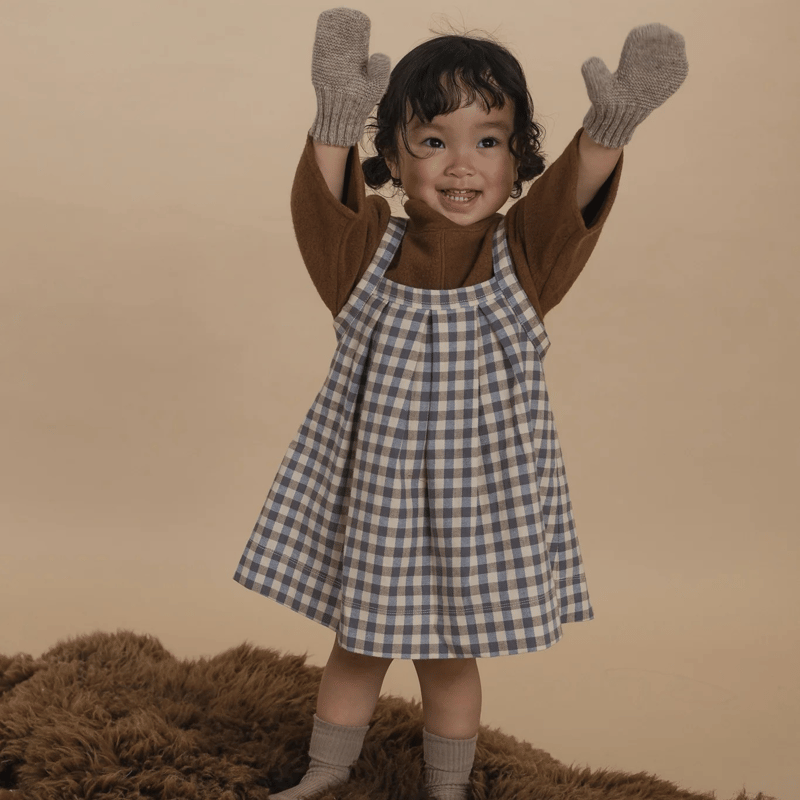 organic zoo / Shoreline Gingham Tribe Skirt | c