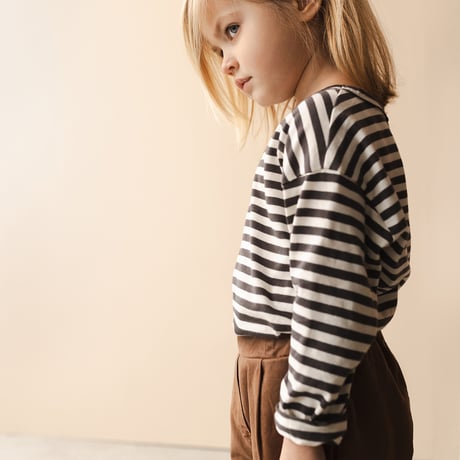☆Phil&Phae / Twill loose pants - sepia brown -