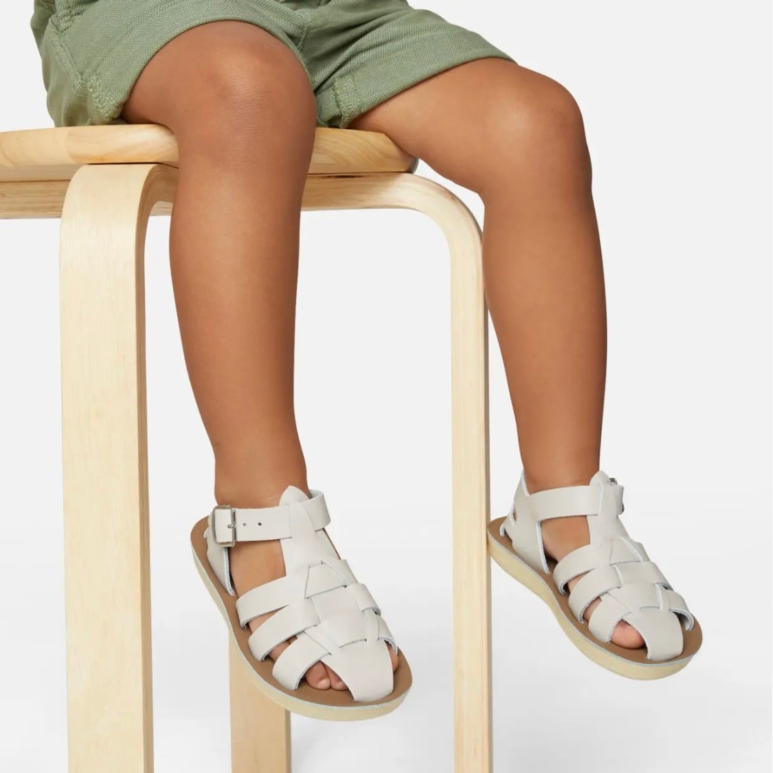 Salt Water Sandals / SHARK (SUN-SAN) - Stone - Salt Water Sandals / SHARK (SUN-SAN) - Stone -