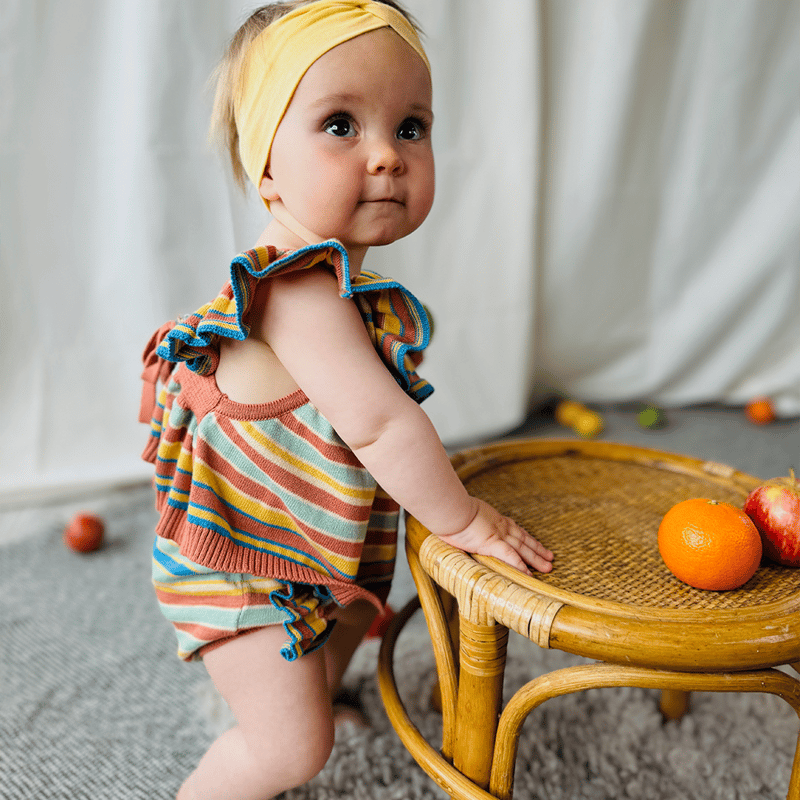 【新品未使用】 Mabli Eirlys Romper - Maize 18m fit=scale-down,w=1200