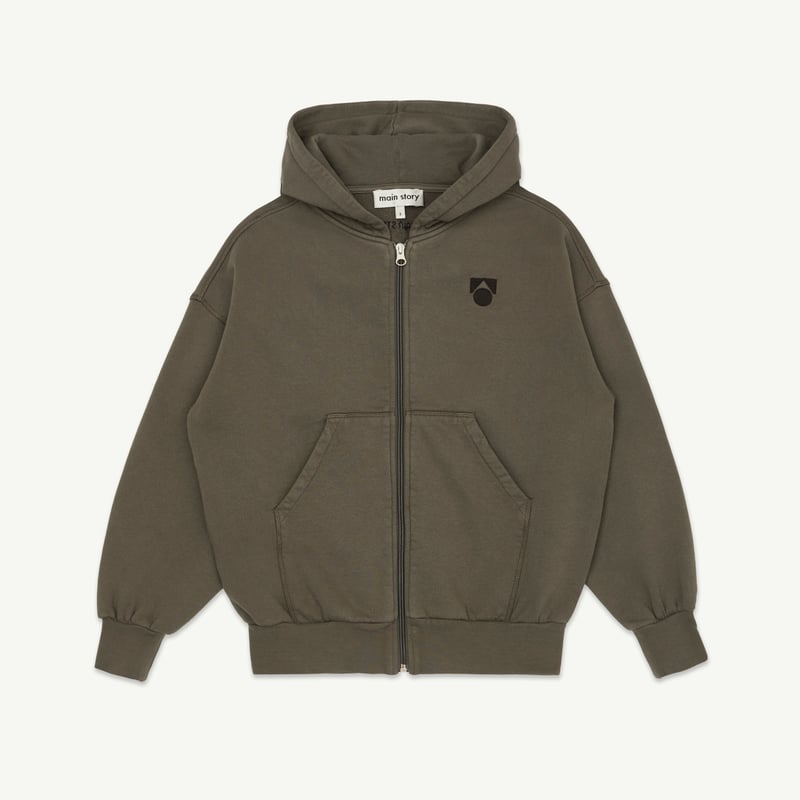 main story / Zipped Hoodie - Falcon 8y | calme