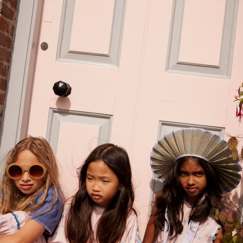 Apolina / Juni Short Set - Studio Calico Pink/S