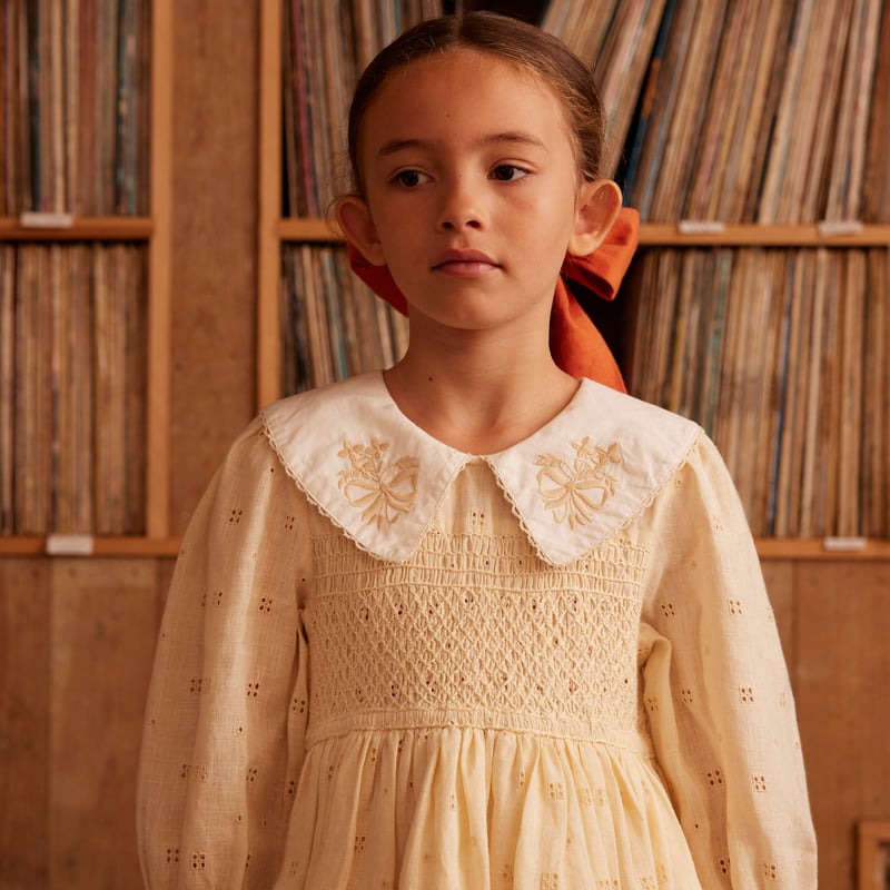 Apolina / Carey Dress - Broderie Anglaise | cal