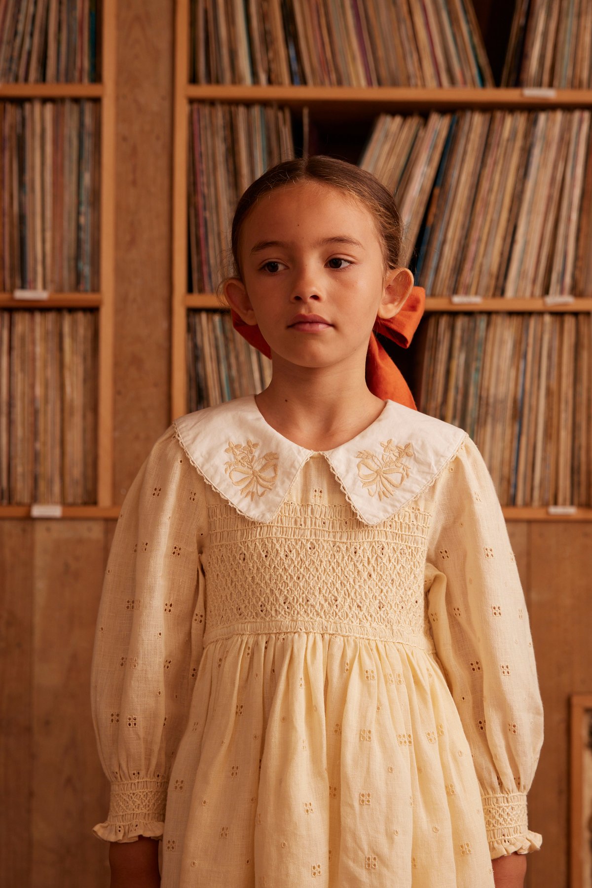 Apolina / Carey Dress - Broderie Anglaise | cal