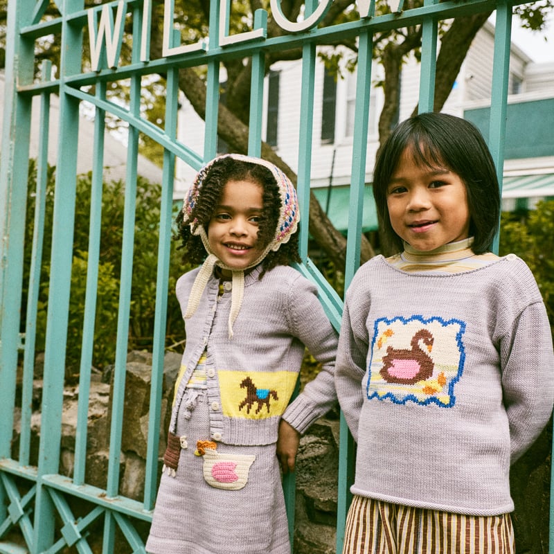 ス*子様 Misha & Puff コラージュリガーTシャツ　2Y 未使用 Misha & Puff PASTURE APPLIQUE TEE 2Y - メルカリ