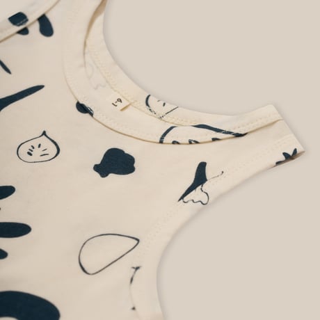 organic zoo / Capri Vest Undyed Cotton