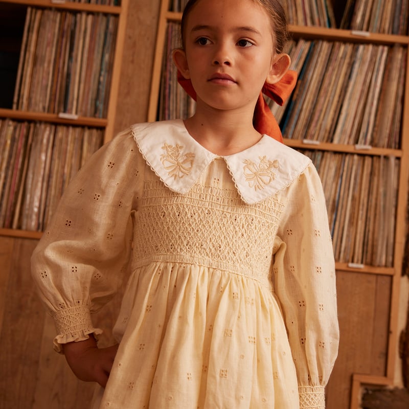 Apolina / Carey Dress - Broderie Anglaise | cal