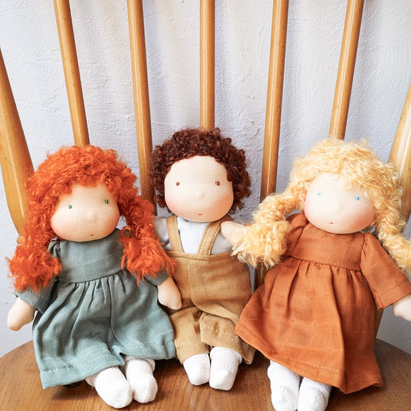 【特別価格】ウォルドルフ人形　30cm ウォルドルフ人形30cm 女の子♡ - メルカリ