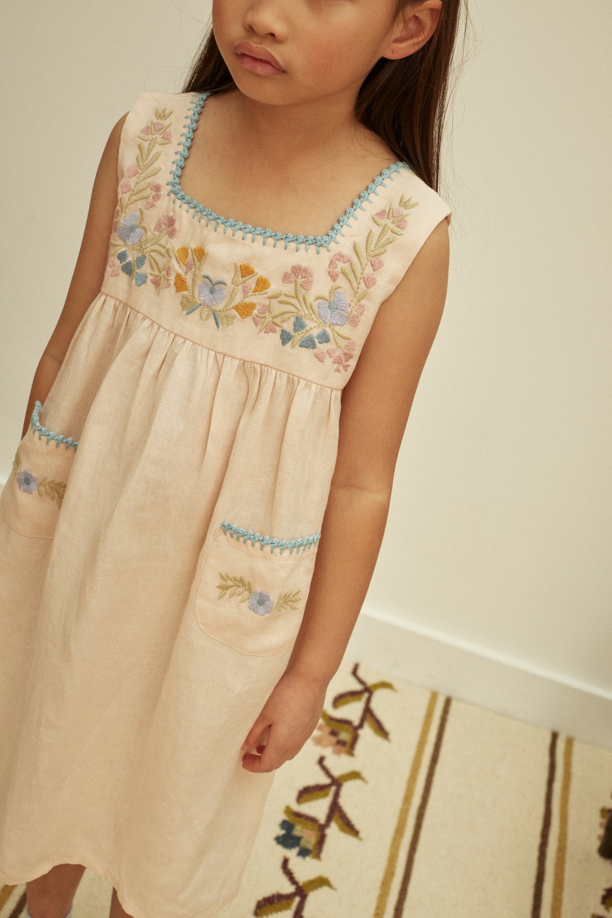 Apolina / Tabitha Dress - Blush | calme closet