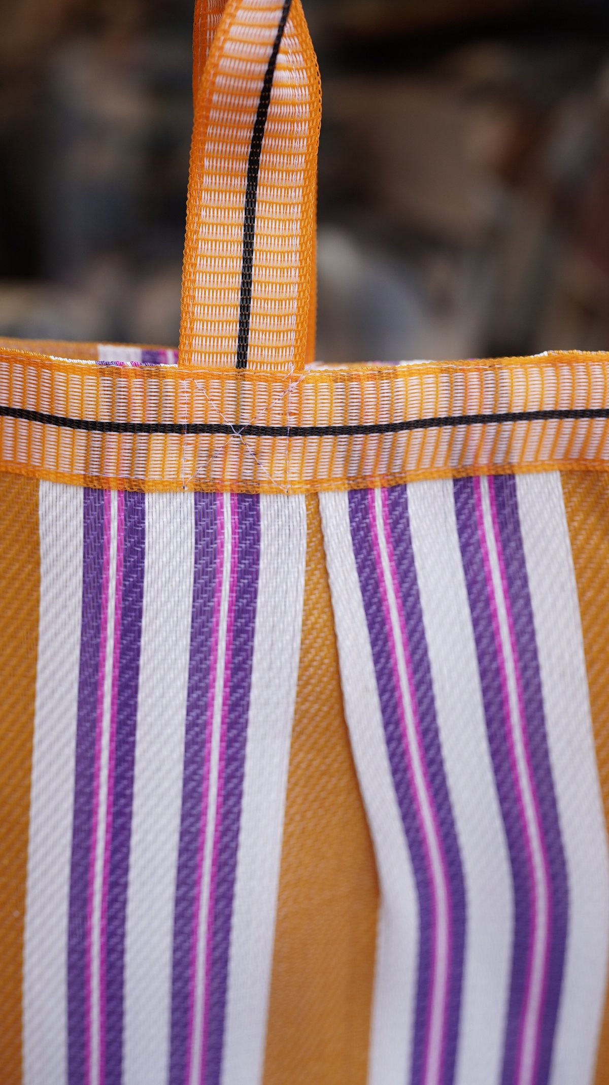 fog linen work / ニコール ショッパー orange | calme closet