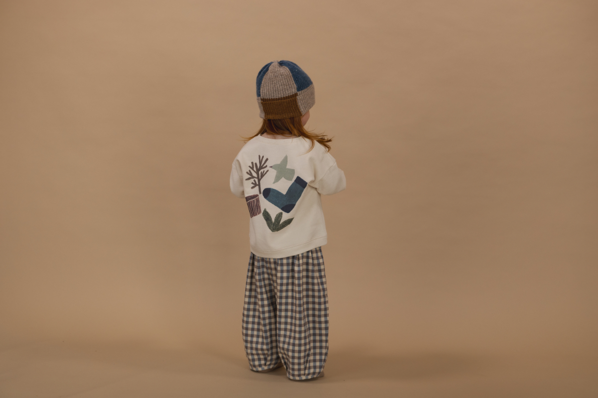 organic zoo / Forest Song Sweatshirt Undyed 4-5