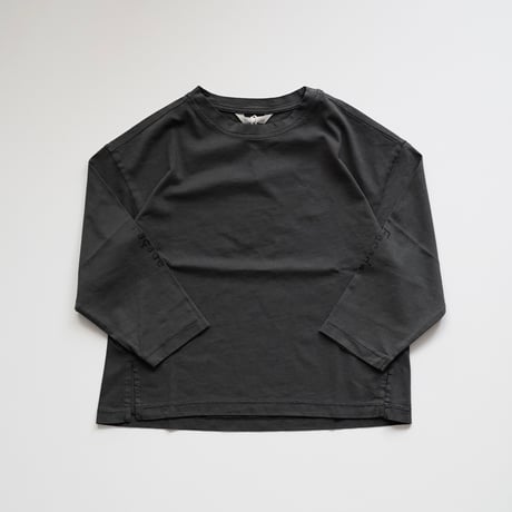 Façade / Bysis wide LS tee - Asphalt 1-2y,3-4y,6-8y