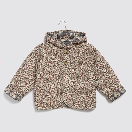 Little cotton clothes / Jojo Reversible Jacket Harlequin and Cottage Floral