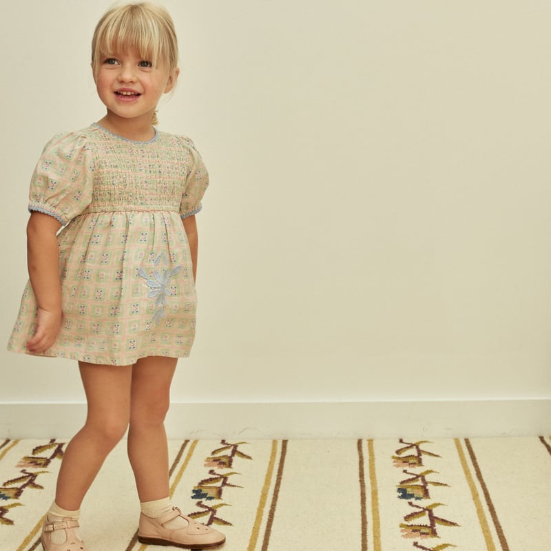 Apolina / Baby Noemie Dress-romper - Rosepanel