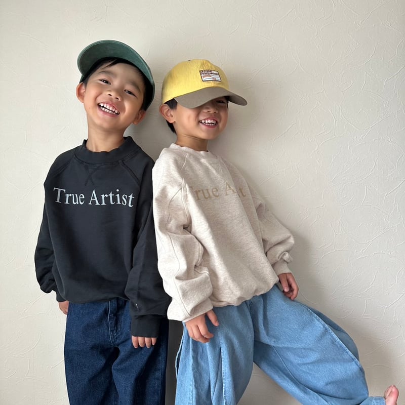 TRUE ARTIST / Sweatshirt nº01 Peat Black | calm