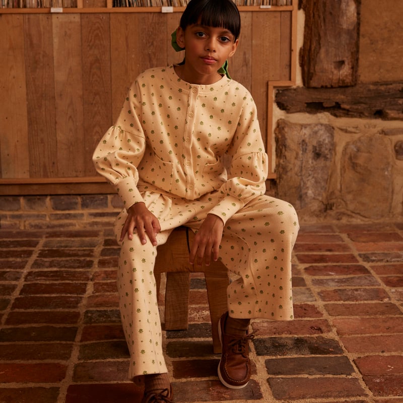 Apolina / Mila Jersey Trousers - Meadow Calico