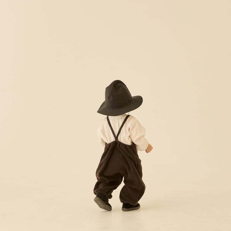 eLfinFolk / ZigZag Fringe Fleece Rompers - ivor