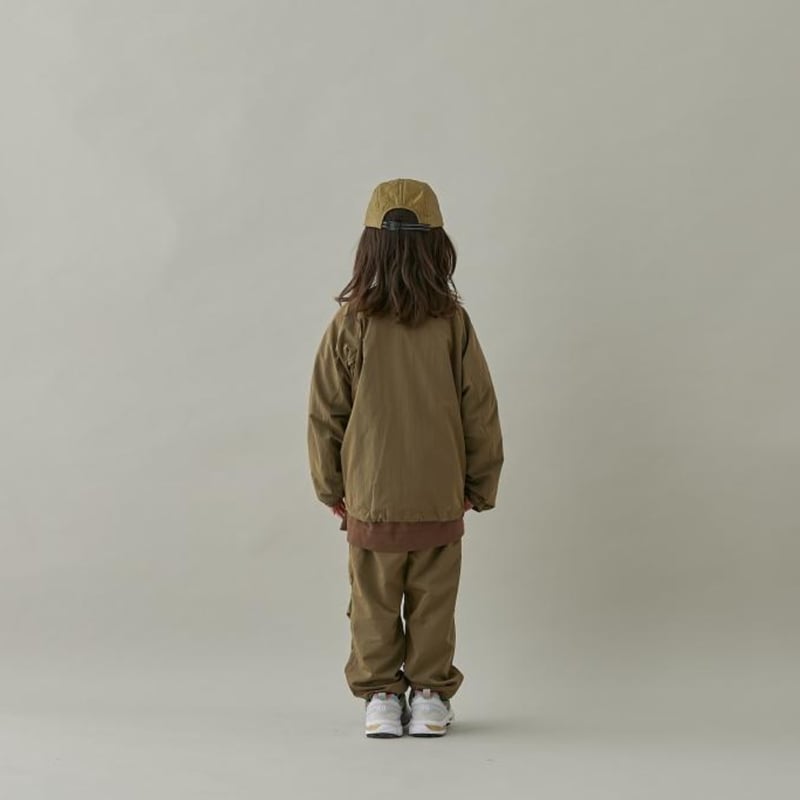 MOUN TEN. / warm track jacket - khaki | calme c