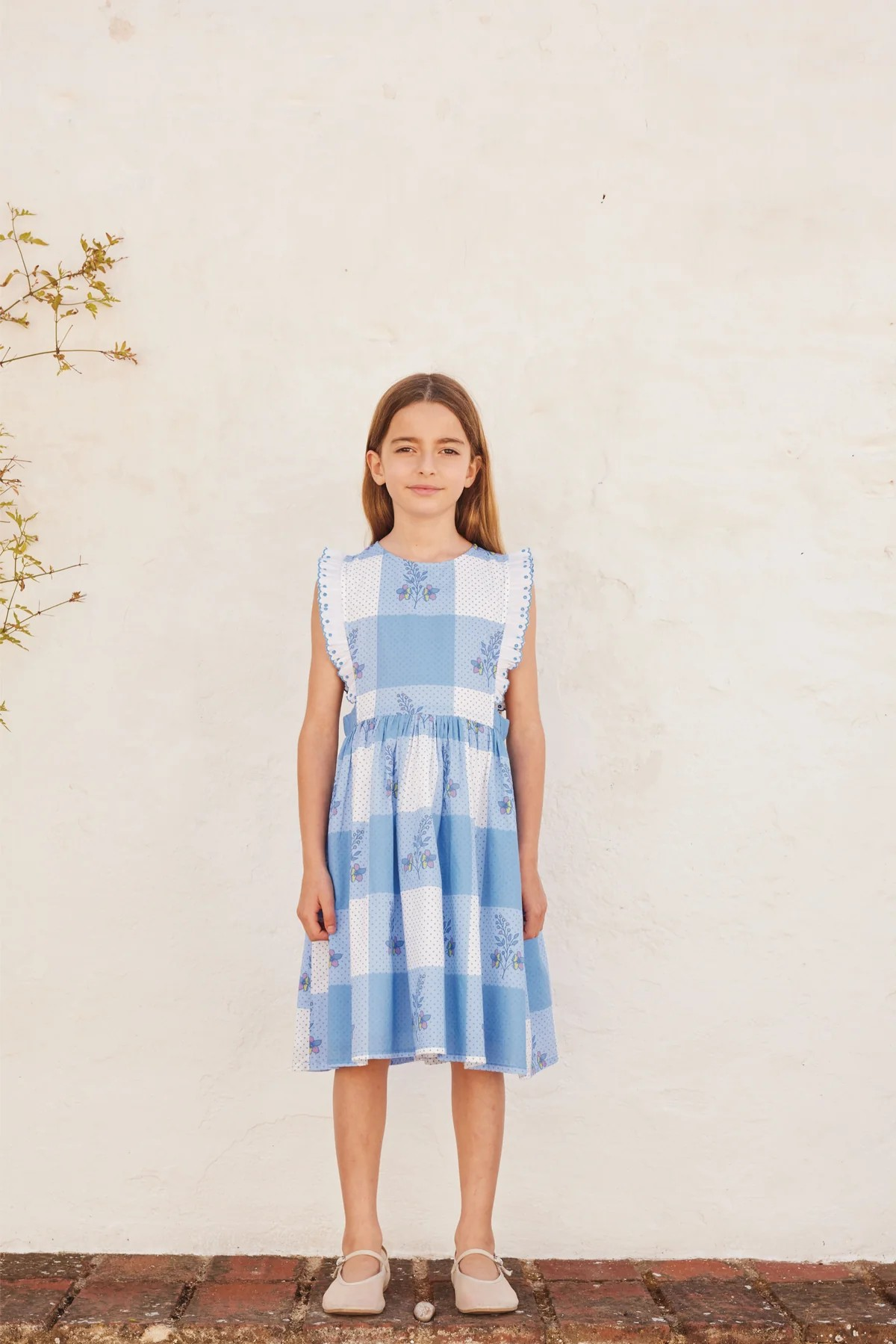 【新品未使用】Bebe organic Lena Dress ワンピース4y Bebe Organic】LENA DRESS | lana