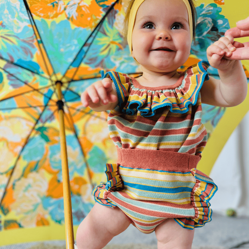 mabli◎小人ロンパース 18m MABLI】EIRLYS ROMPER - MAIZE | yonka