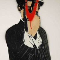 James Pfaff「Banksy, Icon, Monkey Mask Session,