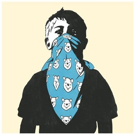 DOLK（ドルク）版画　Pig DOLK ー「PIG MASK-maineditionBlue」額装済 | SPENCER.