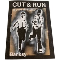 Banksy「CUT & RUN オフィシャルポスター&ブックセット」