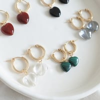 一点物モンタナアゲートピアス() | LAROIS