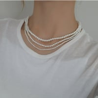 silver925 パールネックレス