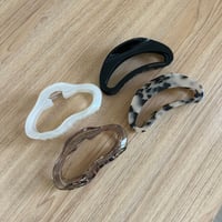 ヘアクリップ5種