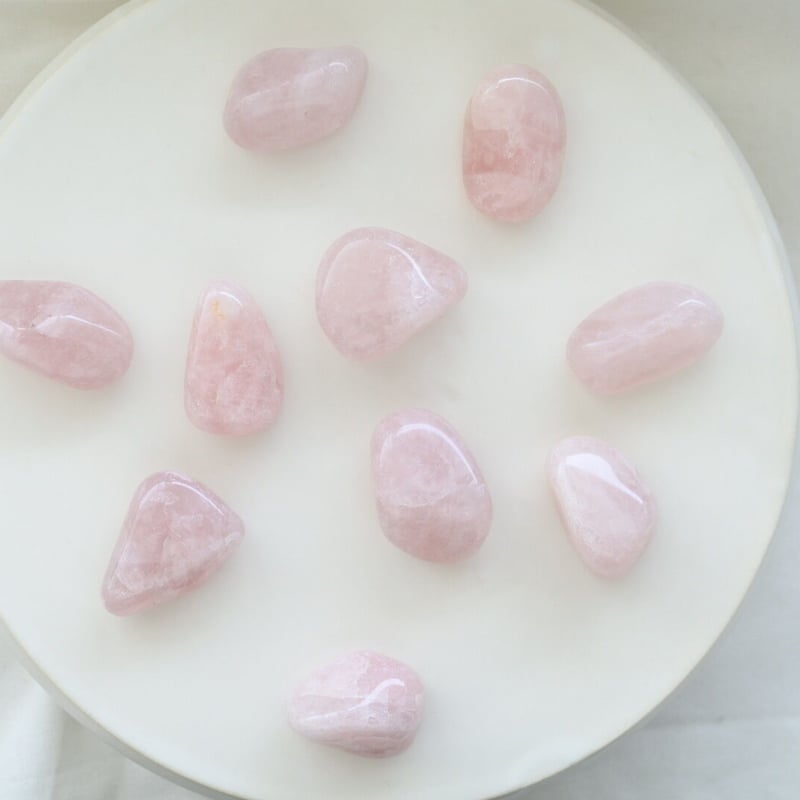 握り石ローズクォーツ | LAROIS