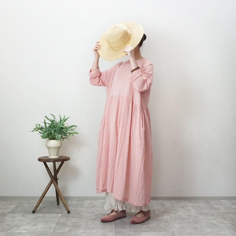 ウエストギャザーワンピース | atelier emau