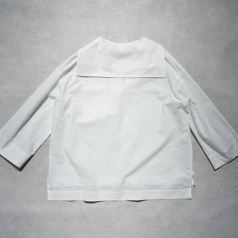 TOUJOURS 定番 セーラーカラー プルオーバー TOUJOURS 定番 セーラーカラー プルオーバー