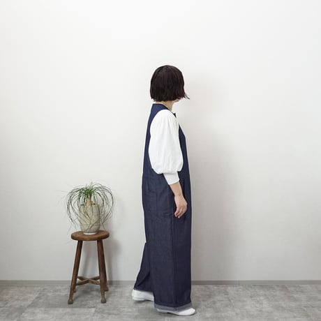 デニムサロペット